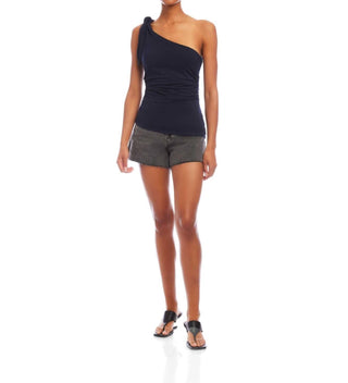 Fifteen Twenty - One Shoulder Tie Top