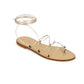 Amanu - Women's Serengeti Strappy Ankle Tie Sandal