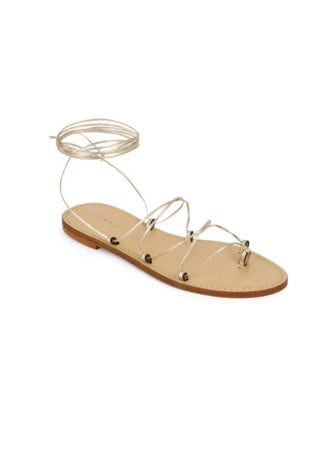 Amanu - Women's Serengeti Strappy Ankle Tie Sandal