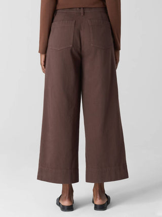 Eileen Fisher - Garment-dyed Wide-leg Pant