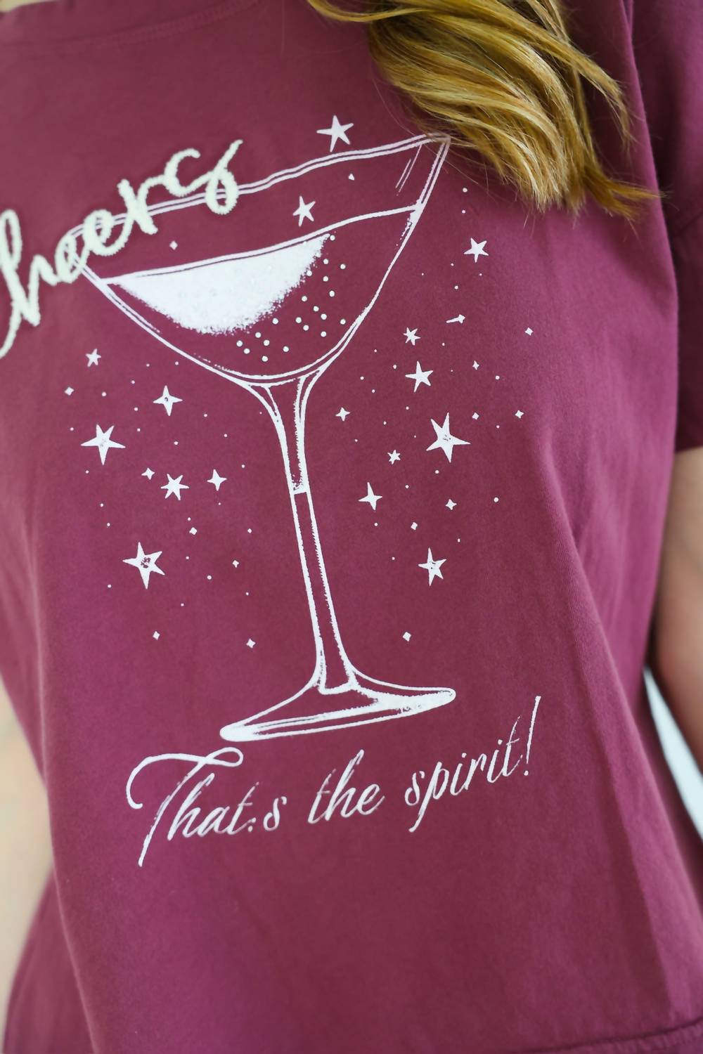 All Us - That's The Spirit Hi-Lo Tee