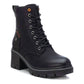 Xti - Women's Lace-Up Heeled Booties