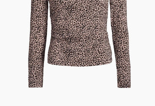 Farm Rio - Jersey Mock Neck Blouse