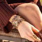 Marlyn Schiff - Women's Multistone Crystal Baguette Bangle
