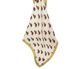 Milkbarn - Honey Bear Bamboo Big Lovey Blanket