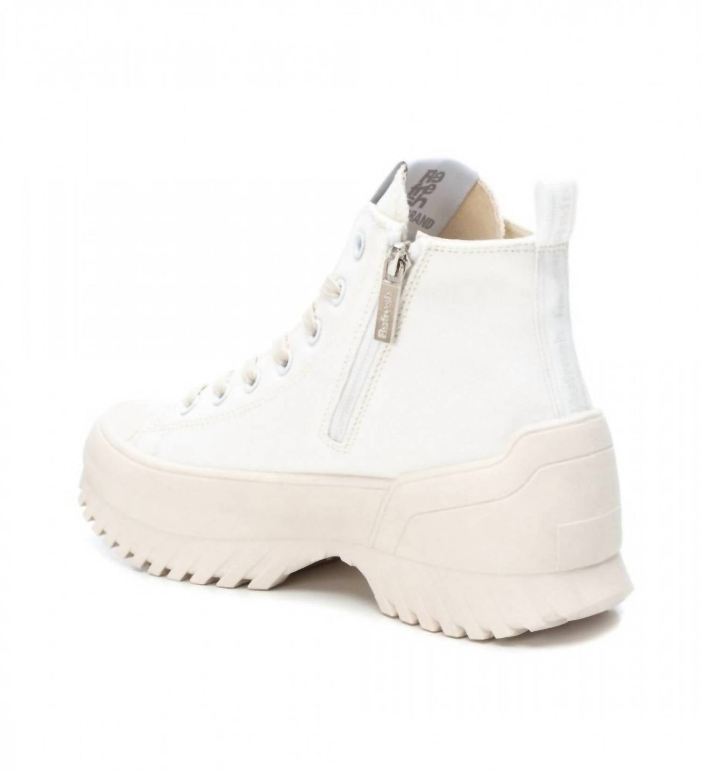 Xti - WOMEN'S CANVAS PLATFORM HIGH-TOP SNEAKERS