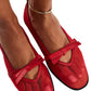 Free People - Mesh Mania Bow Flats
