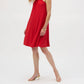 Joseph Ribkoff - Keyhole Halter Trapeze Mini Dress