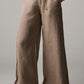 Hevron - Wide-leg Capri Pants