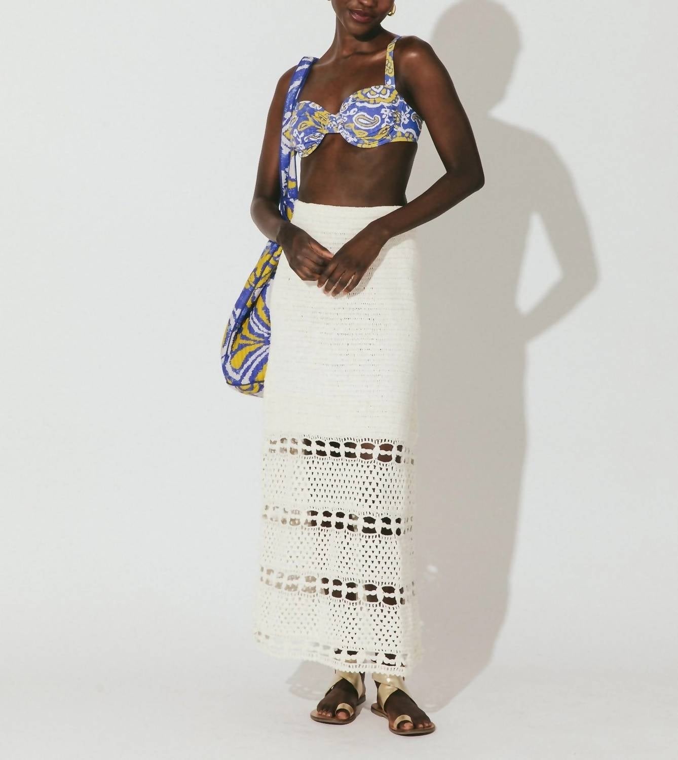 Cleobella - Adela Crochet Midi Skirt