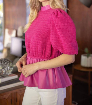 Entro - Prep School Peplum Top