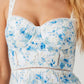Astr - Pellagia Floral Eyelet Midi Dress