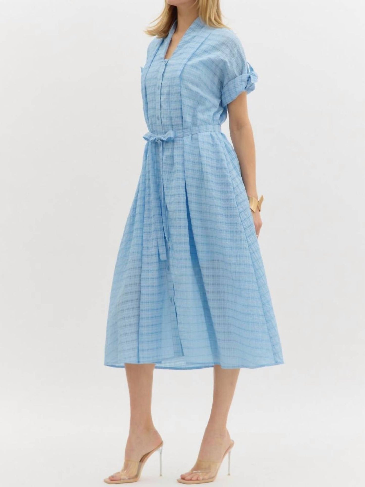 Entro - Carolina Button Dress