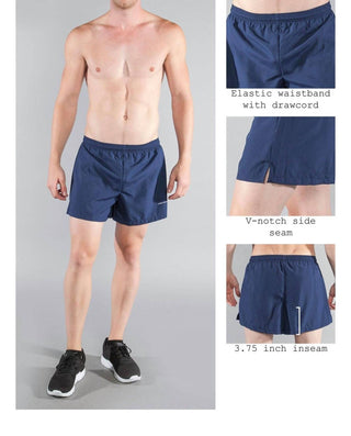 Boa - 3.75" V-notch Running Short