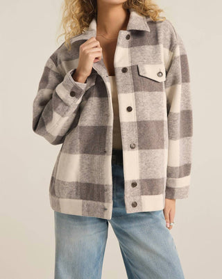 Z Supply - Preston Knit Plaid Jacket