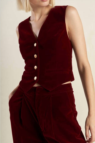 Freemarket - Velvet Vest