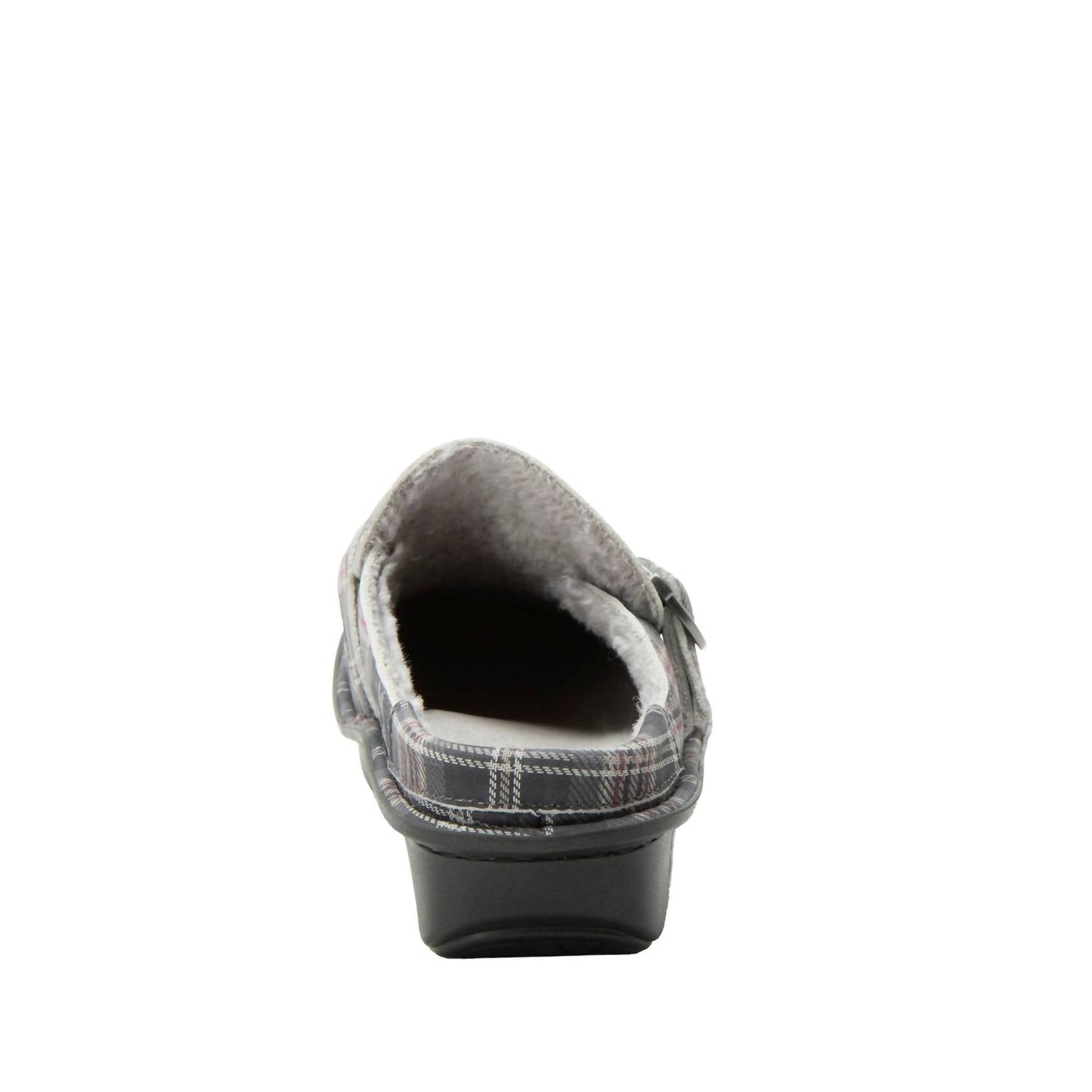 Alegria - Women's Brigid Plaid Leather Mules