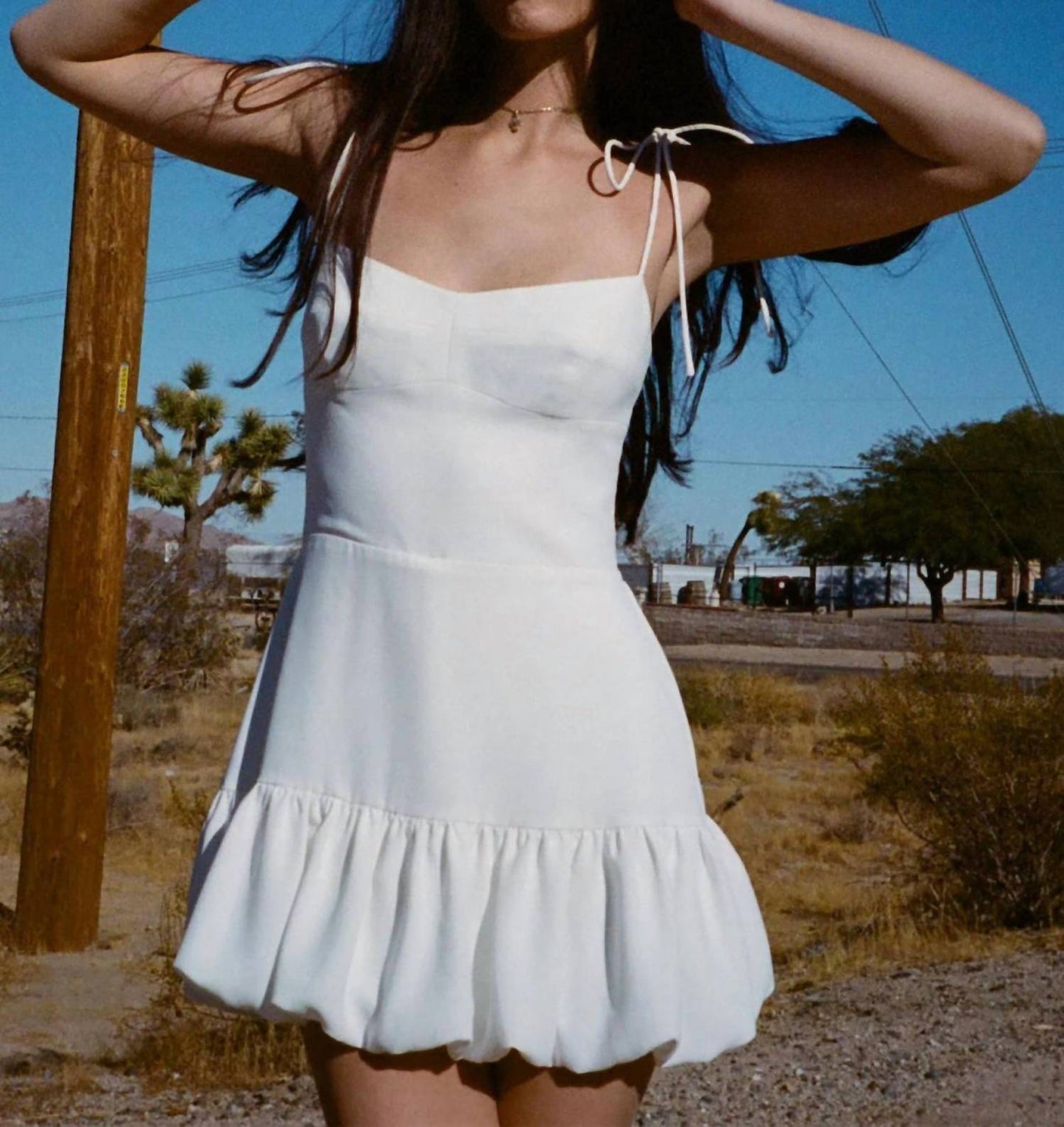 Amanda Uprichard - Ivy Skort Bubble Romper