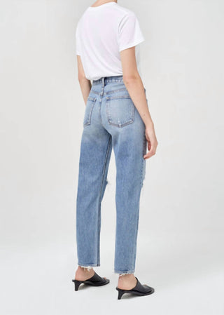 Agolde - Mia Mid Rise Straight Jeans