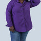 Jill Mcgowan - Joan Easy Cut Stand Collar Shirt