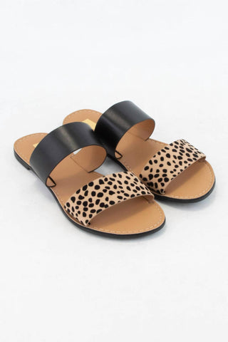 Ccocci - Women's Leopard Slide Sandal