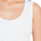 Kensie - Twist Front Scoop Neck Sleeveless Tank Top
