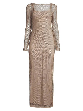 Ramy Brook - Lulu Studded Mesh Maxi Dress