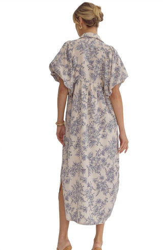 Entro - Toile Midi Dress