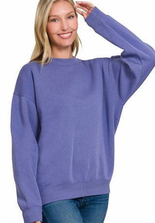 Zenana - Fleece Sweatshirt