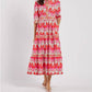 Jude Connally - Candy 3/4 Sleeves Maxi Dress