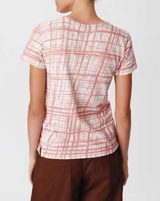 Atm - Slub Jersey Crosshatch Schoolboy Crewneck Tee