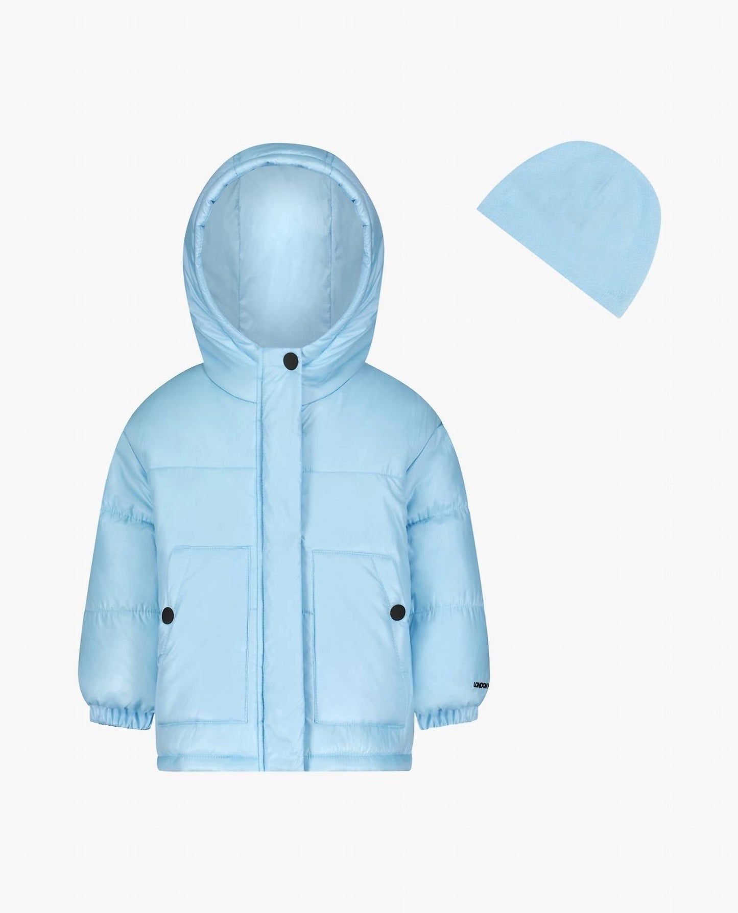 London Fog - Big Girls Zip-front Heavy Weight Puffer Jacket