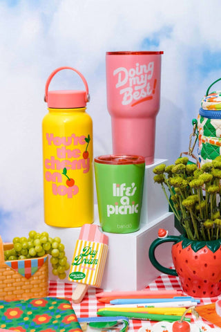 Ban.Do - Unisex Cherry On Top Stainless Steel Water Bottle