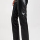 Agolde - Leather Crisscross Straight Pants