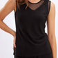 Frank Lyman - Sleeveless Mesh Pullover Top