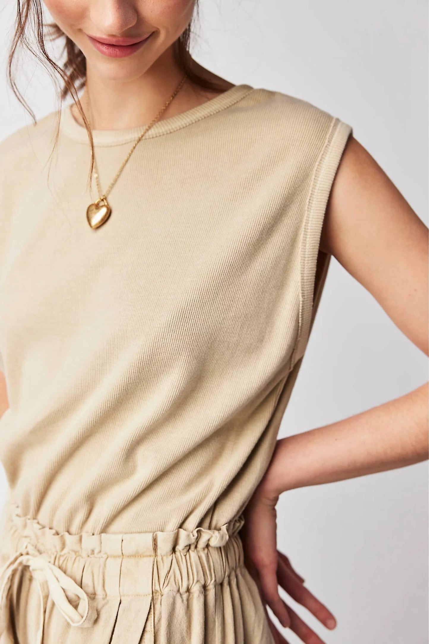 Free People - Mixed Media One-Piece
