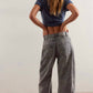 Free People - Good Luck Mid-rise Barrel Jean