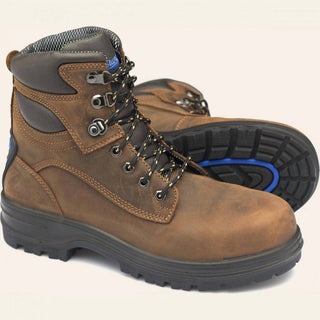 Blundstone - Unisex 143 Crazy Horse Boot Steel Toe