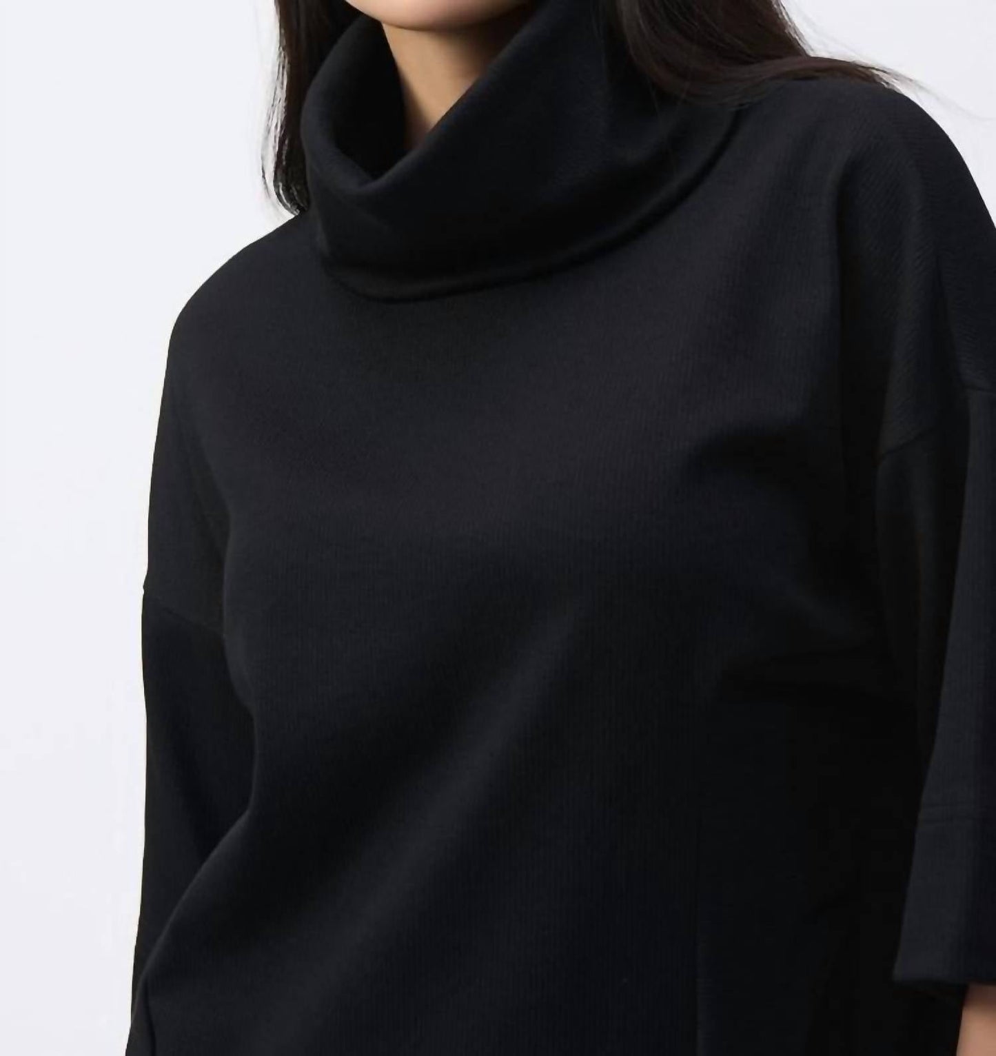 Joseph Ribkoff - Needle Rib Long Boxy Top