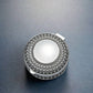 Creative Gifts International - Round Antique-Style Box with Beaded Detail