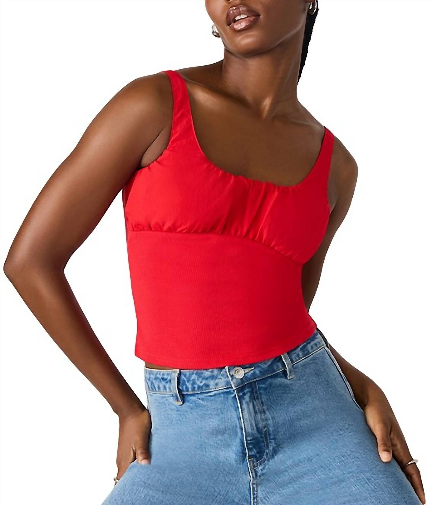 steve-madden-luana-ruched-detail-top