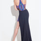 Rachel Allan - Beaded Jersey Halter Neck Prom Gown