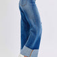 Judy Blue - High Waist Retro Wide Leg Jeans