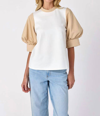 Crosby By Mollie Burch - Jonesy Puff Sleeve Top