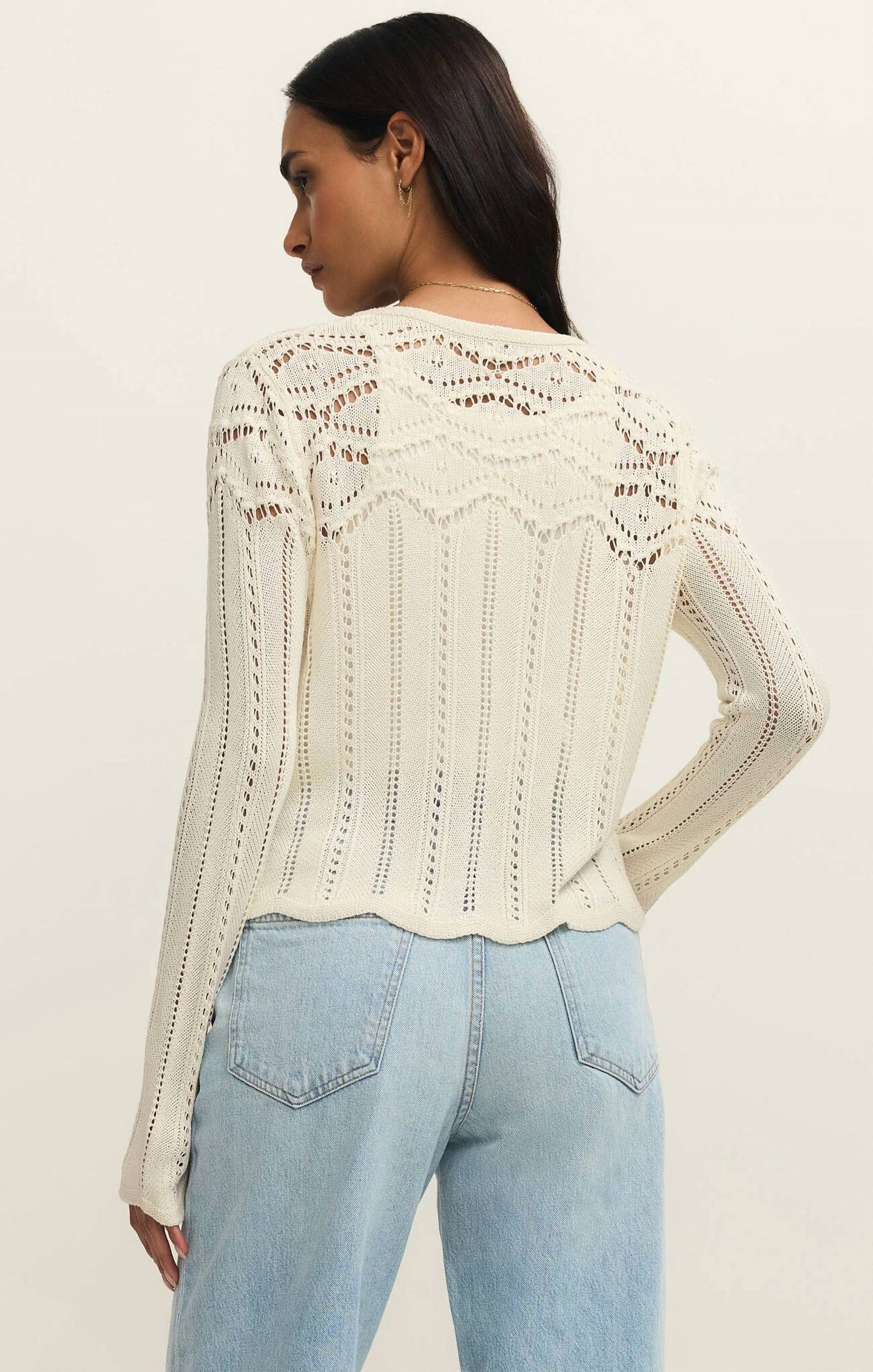 Z Supply - Alycia Crochet Sweater