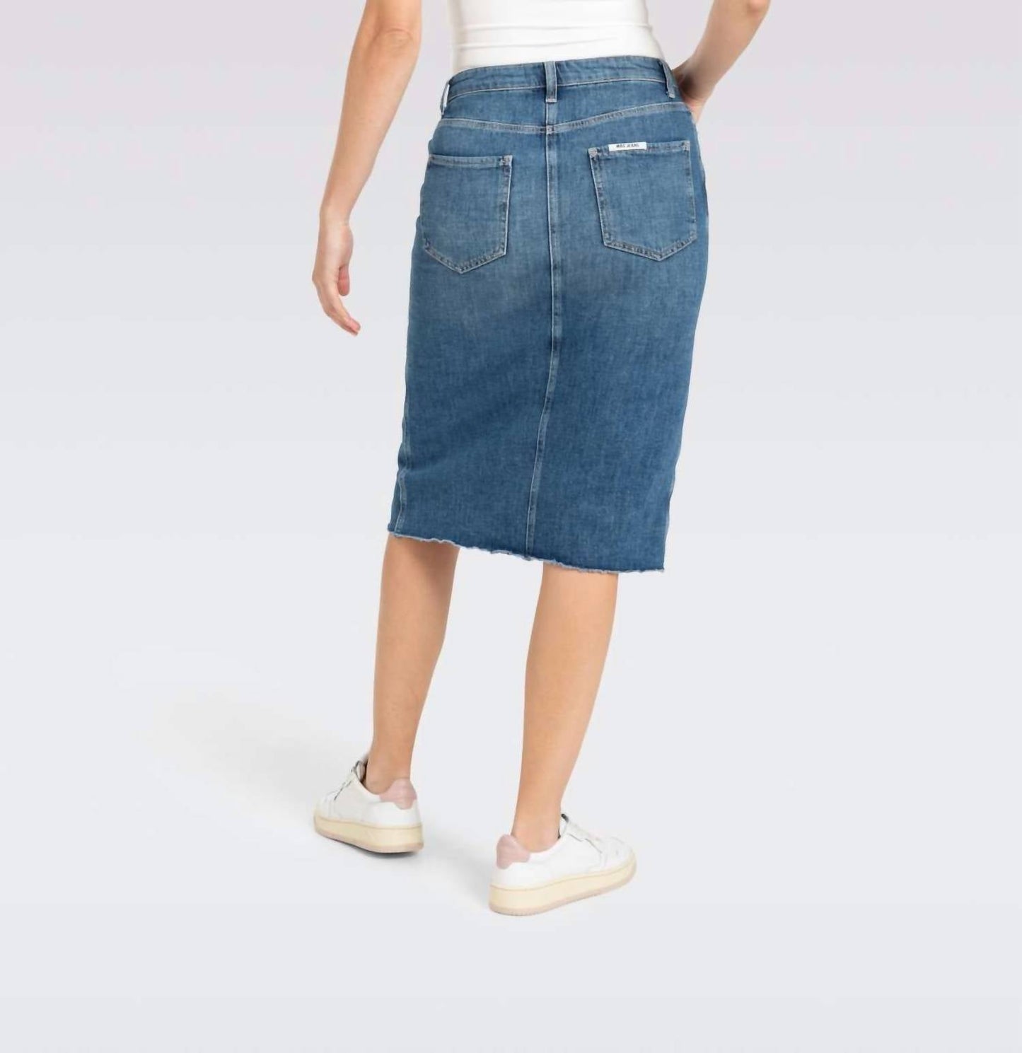 Mac Jeans - Midi Skirt Fringe