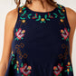 Free People - FUN AND FLIRTY EMBROIDERY TOP