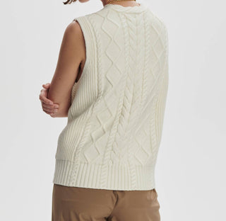 Varley - Kay Cable Knit Vest