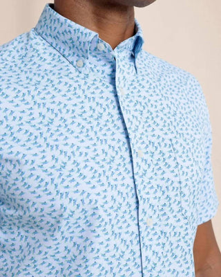 Southern Tide - Fintastic Intercoastal Short Sleeve Sport Shirt