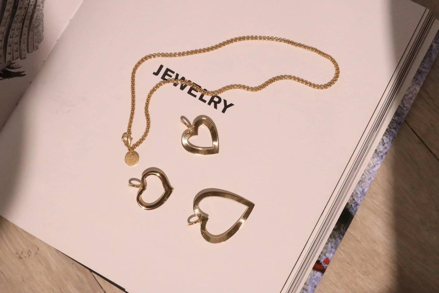 Eklexic - Women's Hannah Open Heart Pendant